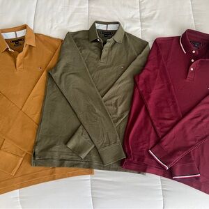 Tommy Hilfiger Polo Set - Yellow, Green, Red
